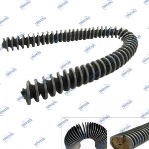 Custom Wholesale Cleaning All Industrial Brush Coil Brush Rollers Spiral Brush Staple Set brushes for Debarring Polishing