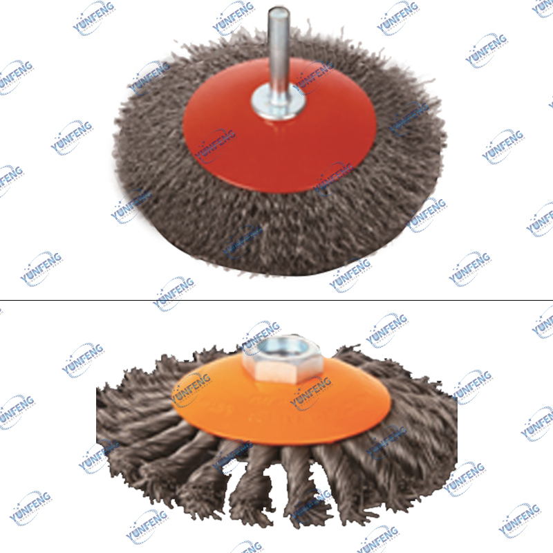 Manufacturer Custom Rust Removal Cup Wire Brush Twist Style for Removing Rust and Paint